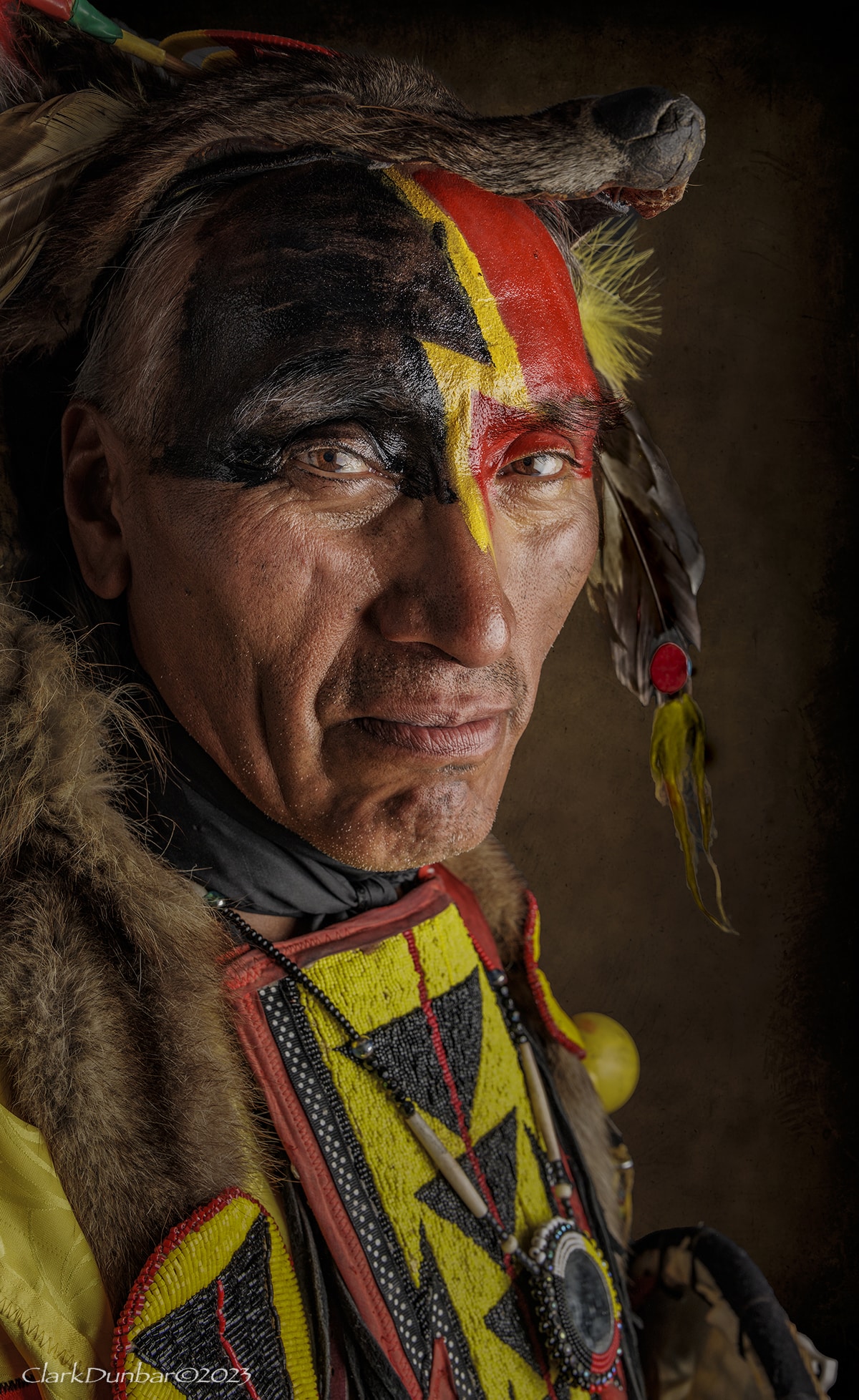 Portrait of Native American Man