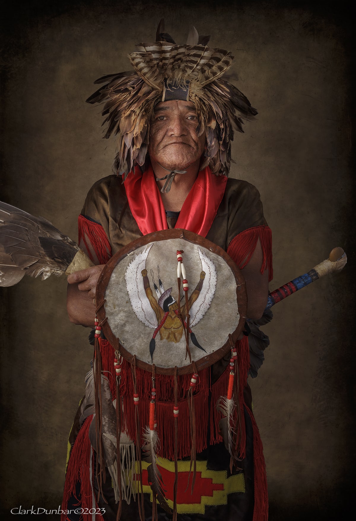 The PowWow Portrait Project by Clark Dunbar