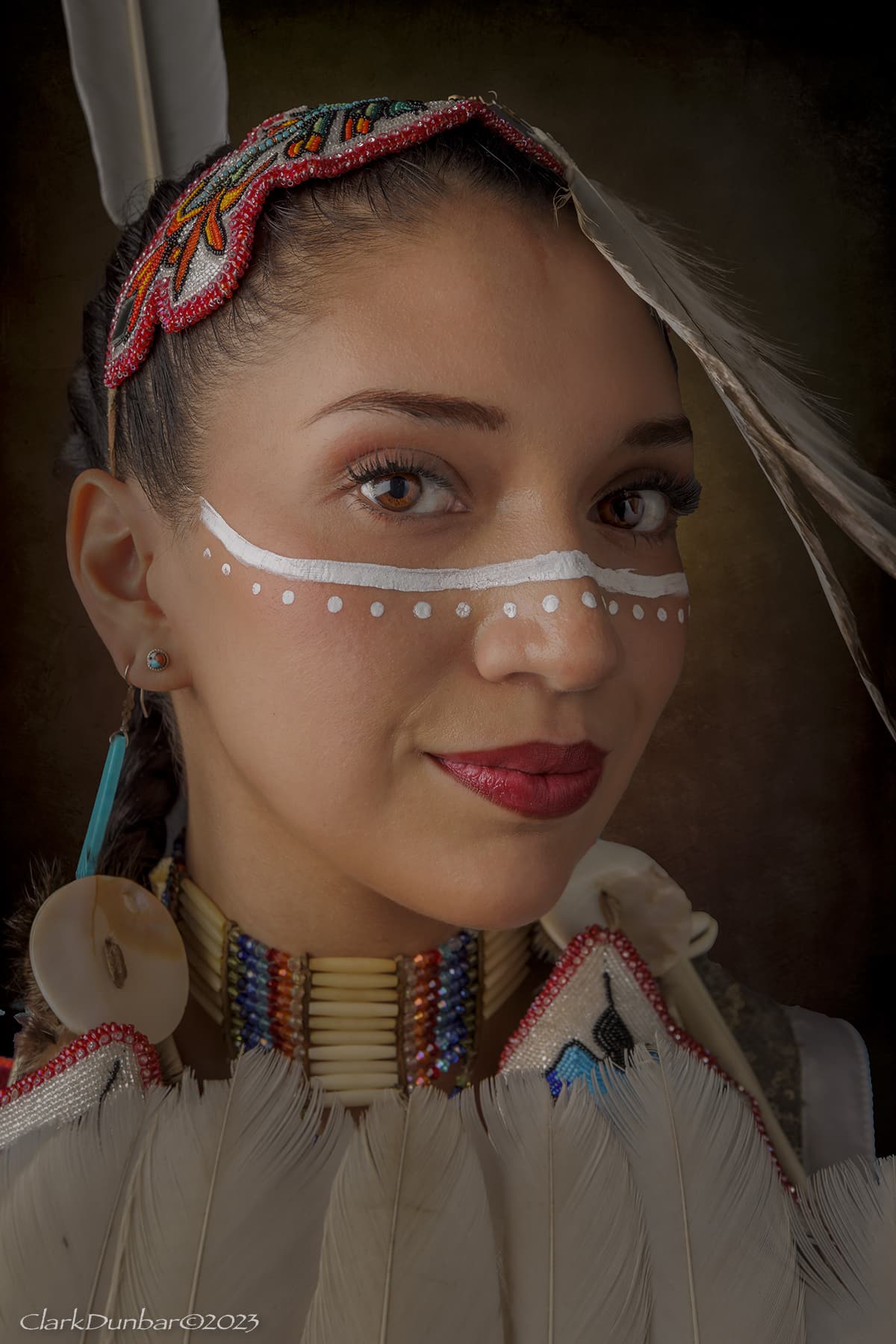 Portrait of Native American Woman