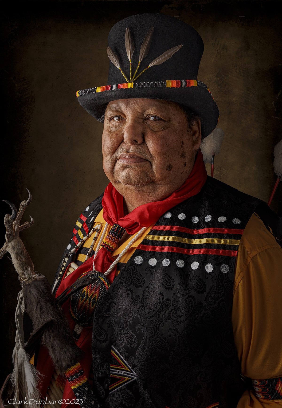 The PowWow Portrait Project by Clark Dunbar