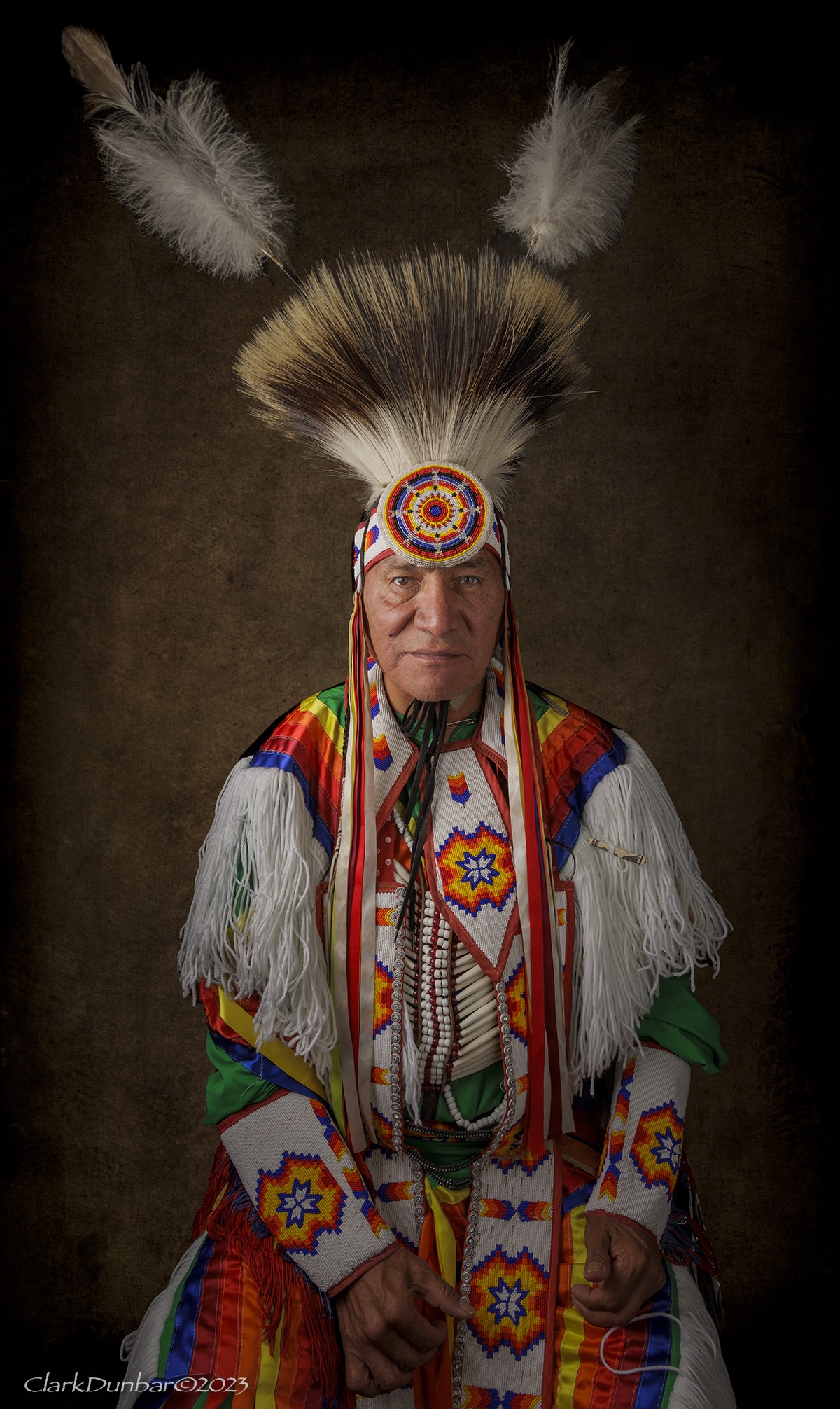 The PowWow Portrait Project by Clark Dunbar