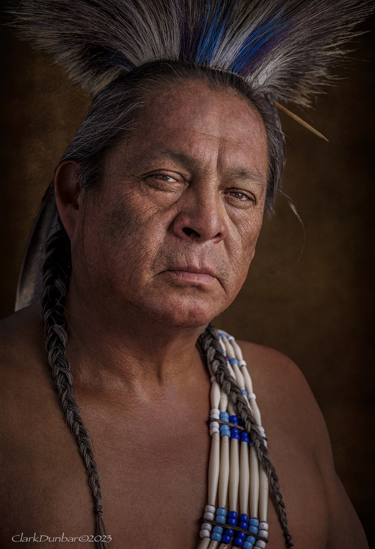 Portrait of Native American Man