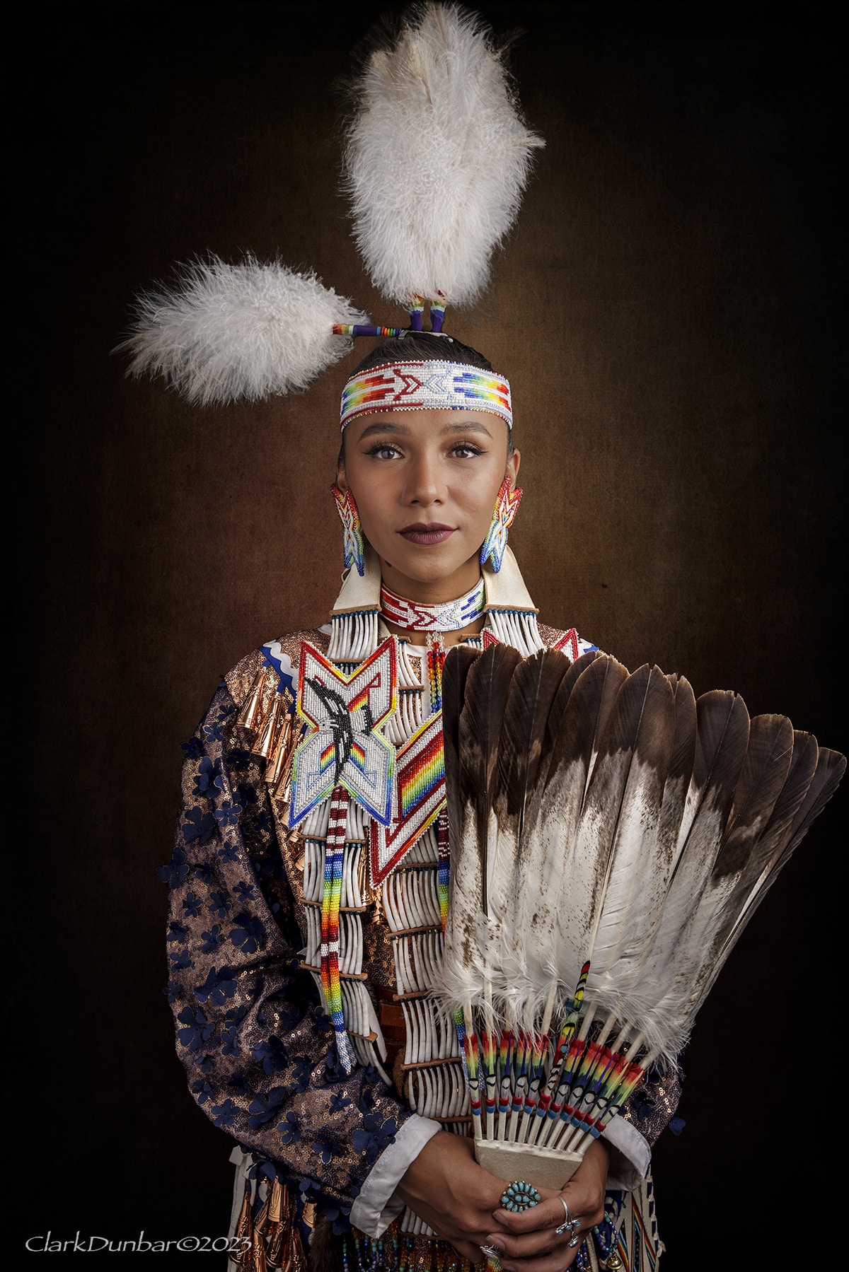 Portrait of Native American Woman