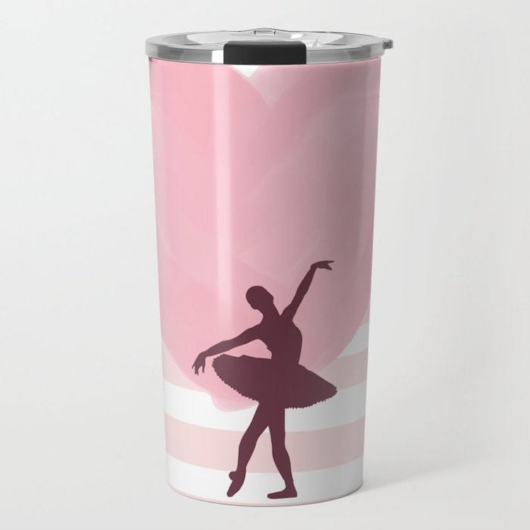 Ballet Dancer Travel Mug