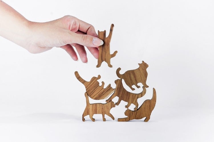 Big Wooden Cat Game