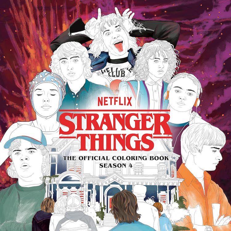 Stranger Things Coloring Book